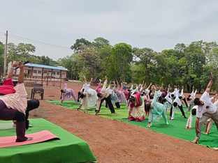International Yoga day celebration