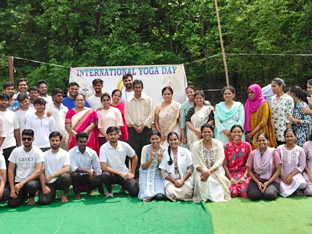 International Yoga day celebration