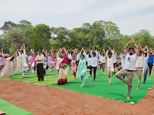 International Yoga day celebration